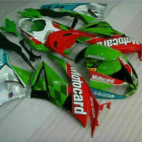 MSA Injection Fairing Fit for  2009-2012 ZX6R Plastic With Seat Cowls t039-T