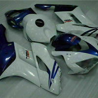 MS Injection Mold Fairing White Blue Fit for ABS Honda CBR1000RR 2004-2005 u083
