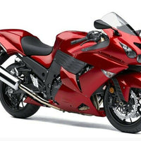 NT Kit Fairing Fit for 2006-2011 ZX14R ZZR1400 Red Black Injection ABS Set e07A