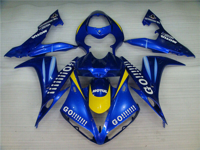 MSA New Blue Bodywork Injection Fairing Fit for Yamaha 2004-2006 YZF R1 u036