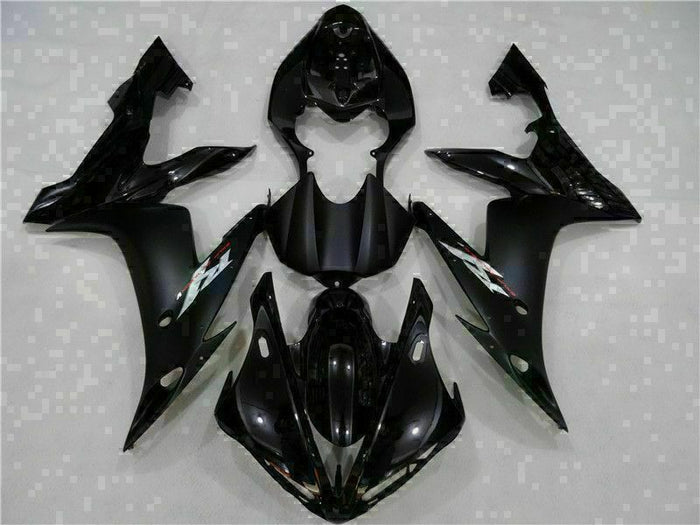 MSB Injection Black Plastic Fairing Fit for Yamaha 2004-2006 YZF R1 ABS g009-03