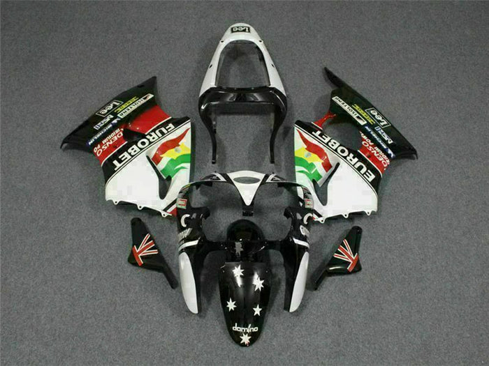 MS Fit for  2000-2002 ZX6R Plastic New Molding Injection Fairing ABS kt011