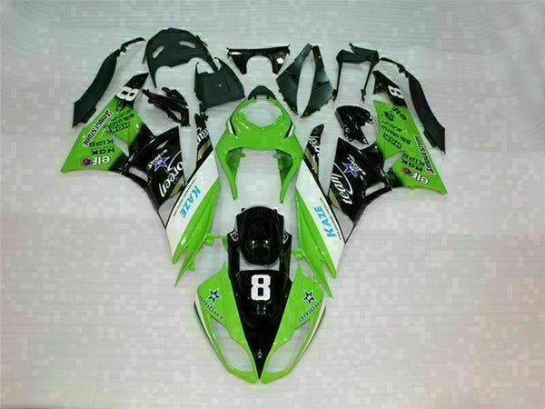 MSA Injection Fairing Fit for  2009-2012 ZX6R Plastic With Seat Cowls t021-T