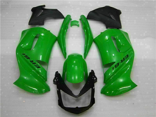MSA Fit for  Ninja Fairing Kit 650R 2006-2008 ER6F Plastic Green t008