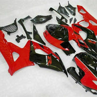 MS Injection Plastic Red Black Fairing Fit for  2005-2006 GSXR 1000 p033