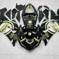 Fit for  Ninja 2005-2006 ZX6R 636 Black New Injection Fairing Kit N043