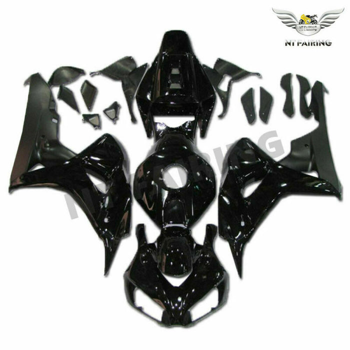 MS Injection New Glossy Black Fairing Fit for Honda 2006-2007 CBR1000RR u0119