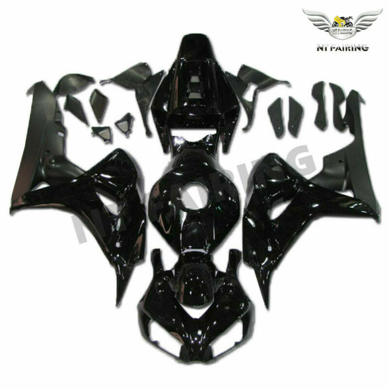 NT Fairing Fit for Honda 2006-2007 CBR1000RR U0119- Glossy Black | ABS Injection