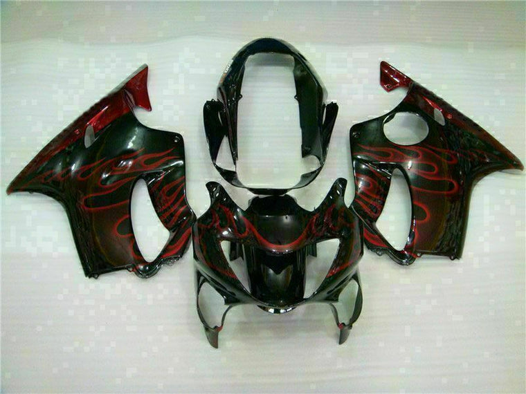 NT Fairing Fit for Honda 1999-2000 CBR600 F4 U004- Red Black | ABS Injection