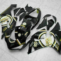 Fit for  Ninja 2005-2006 ZX6R 636 Black New Injection Fairing Kit N043