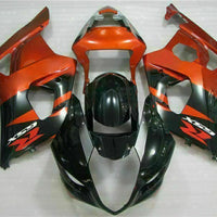 MS Injection Plastic Brown Black Fairing Fit for  2003-2004 GSXR 1000 r050