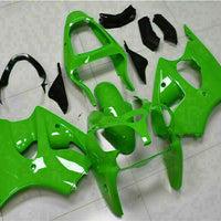 MSA Fit for  2000-2002 ZX6R Plastic Glossy Green Injection Fairing t018