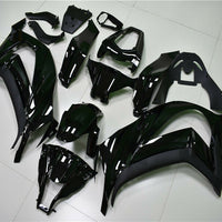 Injection Fairing Fit for  2011-2015 ZX10R Plastic Glossy Black N002