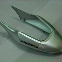 MS Black Silvery Fairing Injection Fit for Honda 1999-2000 CBR600 F4 Plastic u012