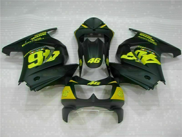 NT Fairing Fit for Kawasaki 2008-2012 EX250 T034- 250r Black | ABS Injection