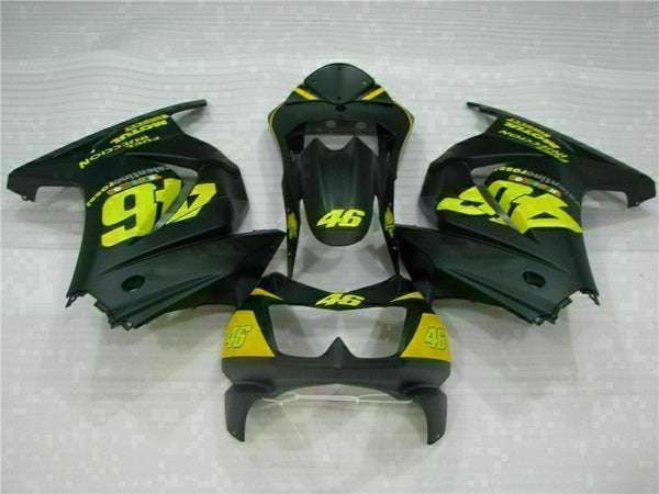 MS Fit for  2008-2012 EX250 250R Plastic Black Injection Fairing t034-T