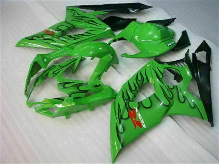 MS Injection Plastic Green ABS Fairing Fit for  2005-2006 GSXR 1000 q031