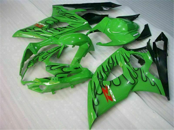 MS Injection Plastic Green ABS Fairing Fit for  2005-2006 GSXR 1000 q031