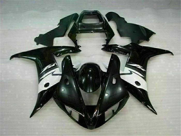 MSB Injection Mold Kit Black ABS Fairing Fit for Yamaha 2002-2003 YZF R1 g016