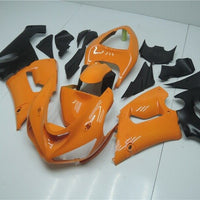 NT Injection Orange Black Injection Mold Fairing Fit for 2005 2006 ZX6R 636 e04A