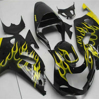 MSB Injection  Mold Black Fairing Kit Fit for  2001-2003 GSXR 600 750 l019