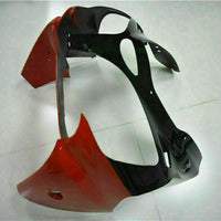 MSA Fit for  2000-2002 ZX6R Plastic Red Black Injection Mold Fairing s017