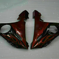 MS Injection Mold Red Flame Fairing Fit for Yamaha YZF 2003-2005 R6 & 06-09 R6S g026