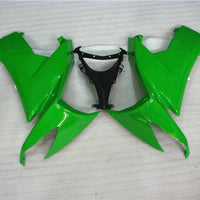 MSA Fit for  2008-2010 ZX10R ZX-10R ABS Green Black Injection Fairing a004