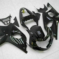 MS Injection Mold Glossy Black Fairing Fit for  2000-2002 GSXR 1000 q021
