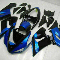 MSA Fit for  Ninja 2005-2006 ZX6R 636 Plastics Blue Injection Fairing s005