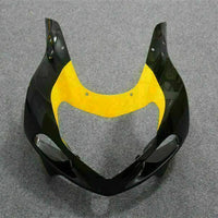 MSB Injection Yellow Black Fairing Fit for  2001-2003 GSXR 600 750 o026