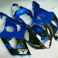 MS Injection Molded Blue Black Fairing Fit for  2003-2004 GSXR 1000 r018