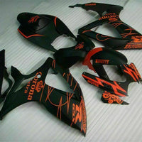 MSB Injection Mold Black Fairing Fit for  2006 2007 GSXR 600 750 n026