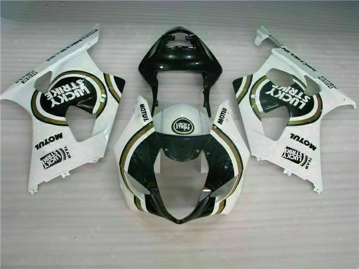 MS Injection Plastic White ABS Fairing Fit for  2003-2004 GSXR 1000 q044
