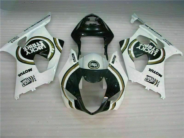 MS Injection Plastic White ABS Fairing Fit for  2003-2004 GSXR 1000 q044