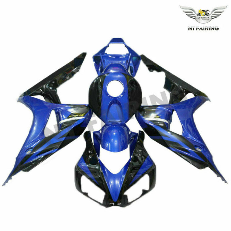 MS Injection Blue Black Bodywork Fairing Fit for Honda 2006-2007 CBR1000RR u058