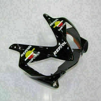 MS Injection Fairing Orange Black Kit Fit for Honda 2001-2003 CBR600 F4I u031