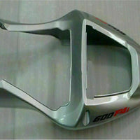 MS Red Flame Silver Injection Fairing Fit for Honda 2001-2003 CBR600 F4I u013