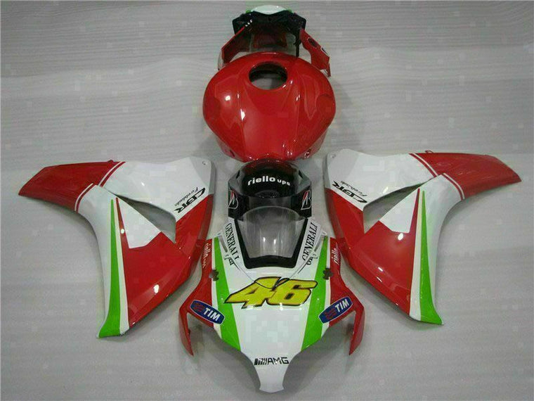 NT Fairing Fit for Honda 2008-2011 CBR1000RR U011- Red White | ABS Injection