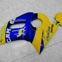 MS Injection Mold Yellow Blue Fairing Set Fit for Yamaha 1998-2002 YZF R6 g047