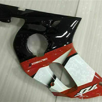 MS Injection Mold Red White Black Fairing Fit for Yamaha 1998-2002 YZF R6 i022
