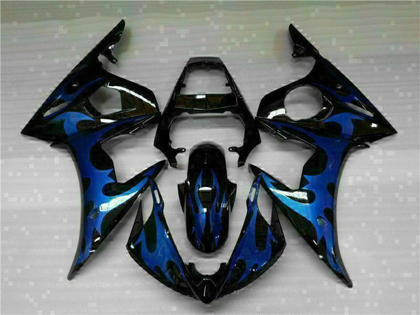 MS Injection ABS Blue Flame Fairing Fit for Yamaha YZF 2003-2005 R6 & 06-09 R6S g032