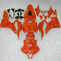 MSA Injection  Red Fairing Kit Fit for Honda 2007-2008 CBR600RR Cowl u054