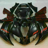 MSB Injection Mold Kit Black ABS Fairing Fit for Yamaha 2002-2003 YZF R1 g001-01