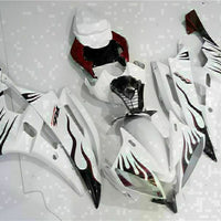 MS Injection Bodywork White ABS Cowl Fairing Fit for Yamaha 2006-2007 YZF R6 g069