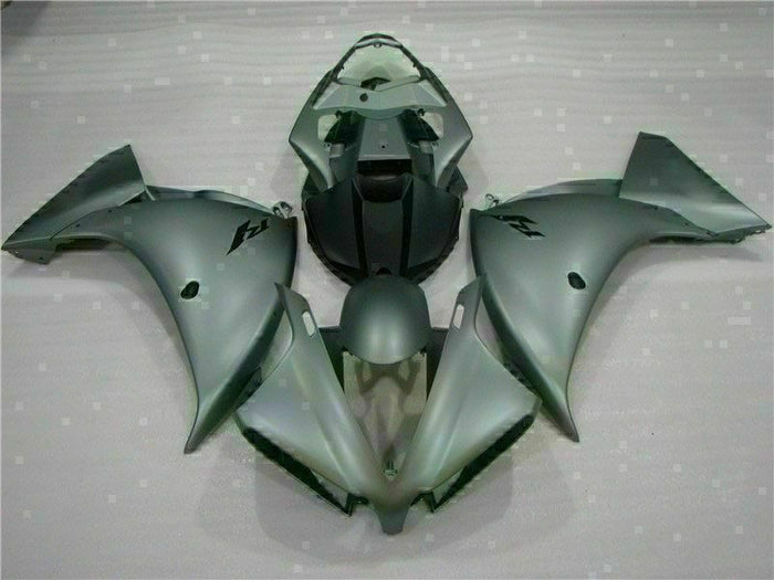 MSB Injection Mold Silvery Fairing Kit Fit For Yamaha YZF R1 2012-2014 2013 g005