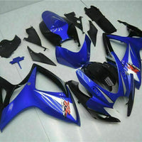 MSB Injection Mold Blue Fairing Fit for  2006 2007 GSXR 600 750 n018