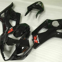 MS Injection Mold Glossy Black Fairing Fit for  2003-2004 GSXR 1000 n055
