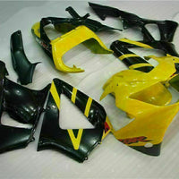MS Injection Fairing Yellow Black Set Fit for ABS Honda CBR929RR 2000-2001 u025