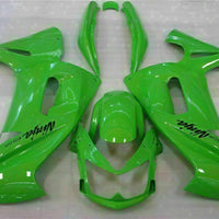 MSA Fit for  Ninja 650R 2006-2008 ER6F ABS Green Fairing Plastics t005